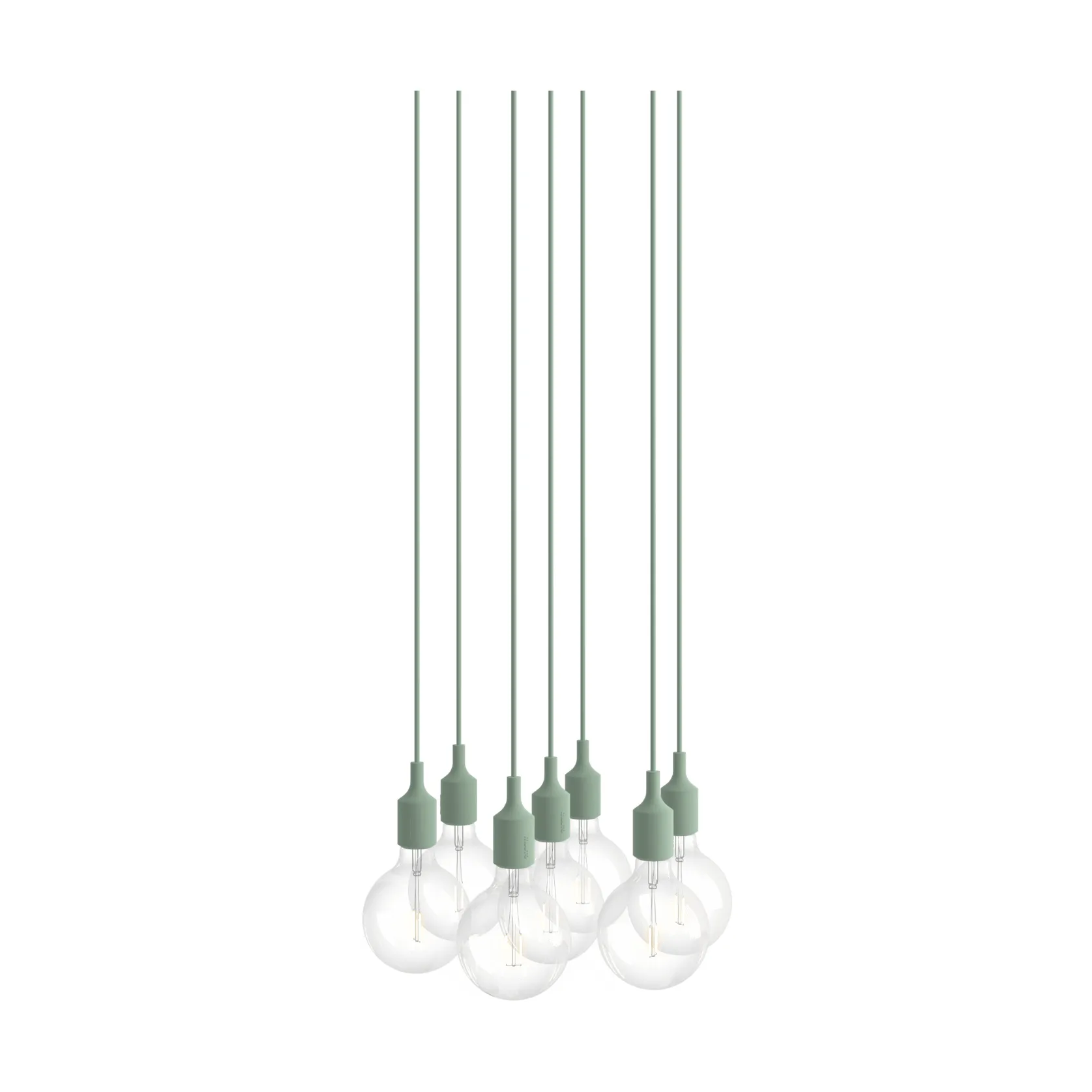 E27 Pendant Cluster 7 펜던트 조명, Light green Muuto | 무토