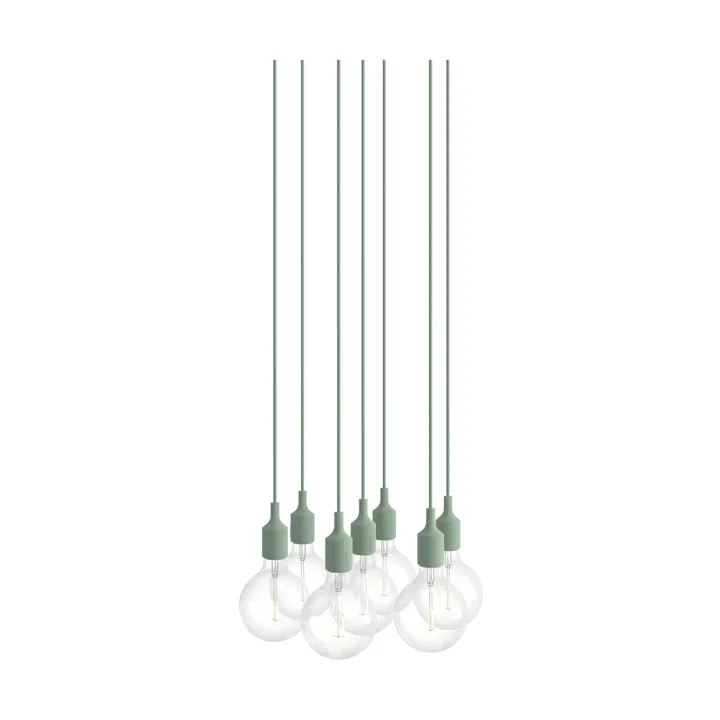 E27 Pendant Cluster 7 펜던트 조명 - Light green - Muuto | 무토