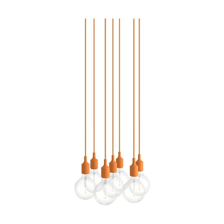 E27 Pendant Cluster 7 펜던트 조명 - Light orange - Muuto | 무토
