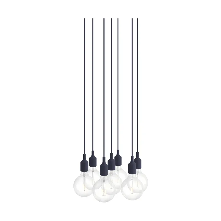 E27 Pendant Cluster 7 펜던트 조명 - Midnight blue - Muuto | 무토