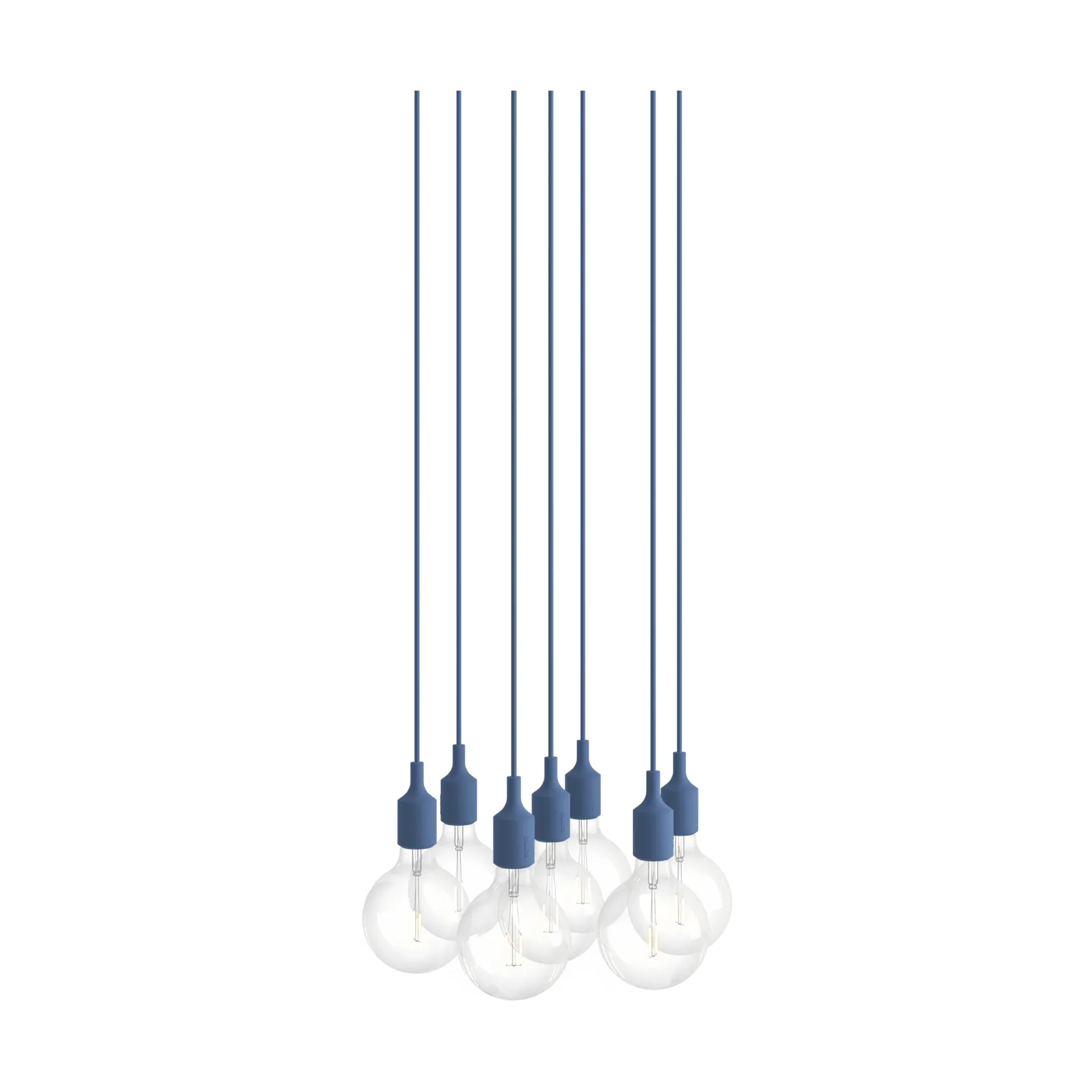 E27 Pendant Cluster 7 펜던트 조명, Pale blue Muuto | 무토