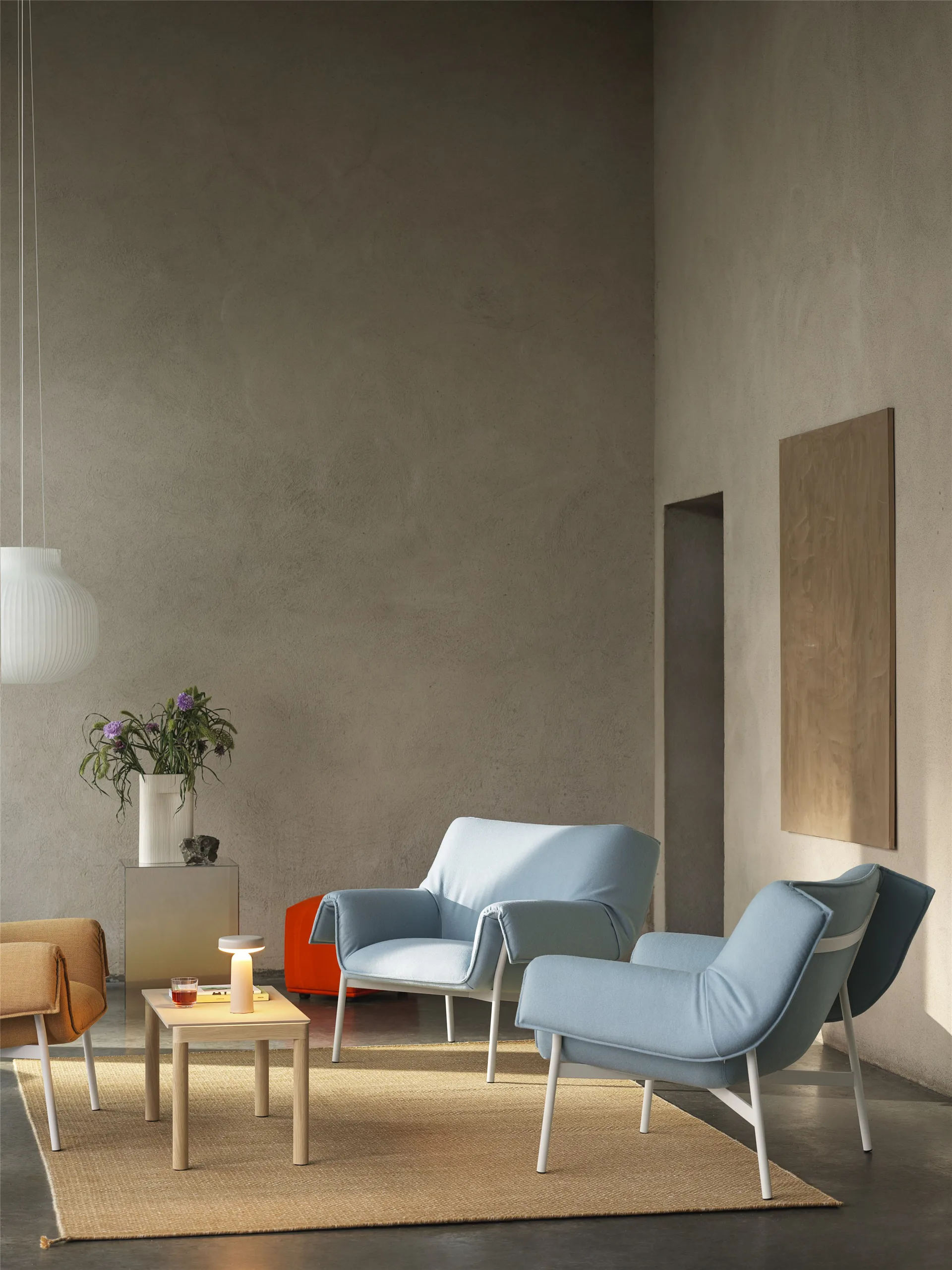 Ease 무선 테이블 조명 21.5 cm, Grey Muuto | 무토