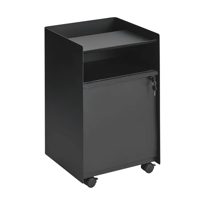 Folded Trolley 수납형 롤링 트롤리 케비닛 - Black - Muuto | 무토