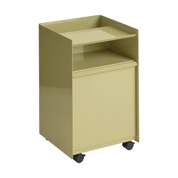 Folded Trolley 서랍형 롤링 카트 - Dark beige green - Muuto | 무토