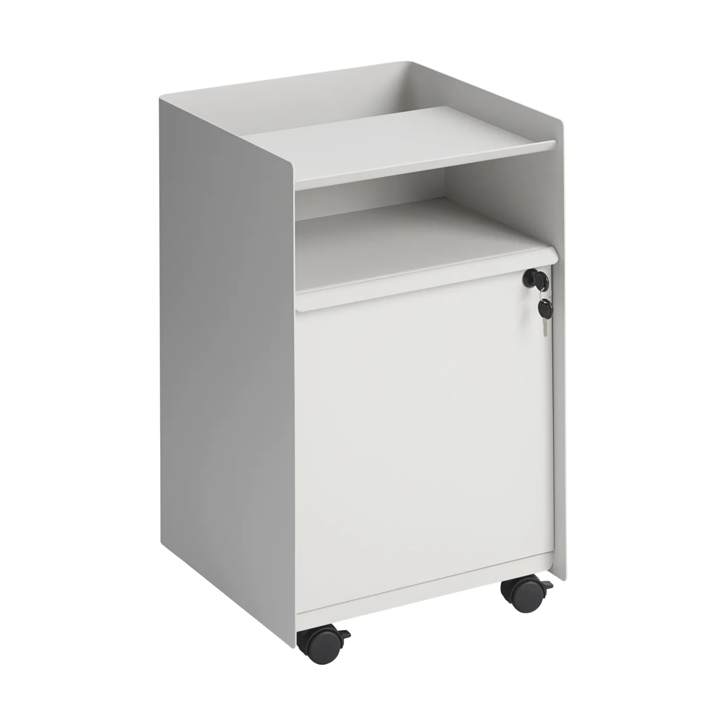 Folded Trolley 수납형 롤링 트롤리 케비닛, Grey Muuto | 무토