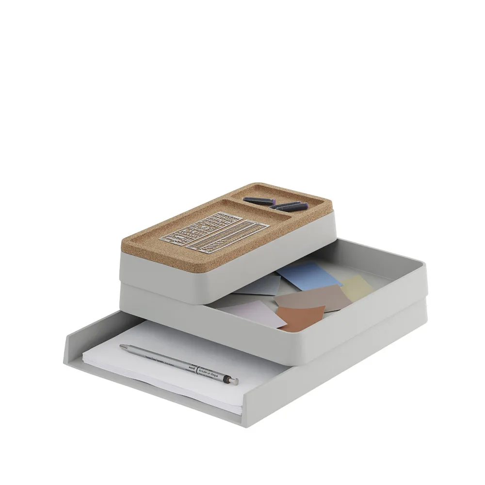 어레인지 데스크탑 정리함, Grey, configuration 1 Muuto | 무토