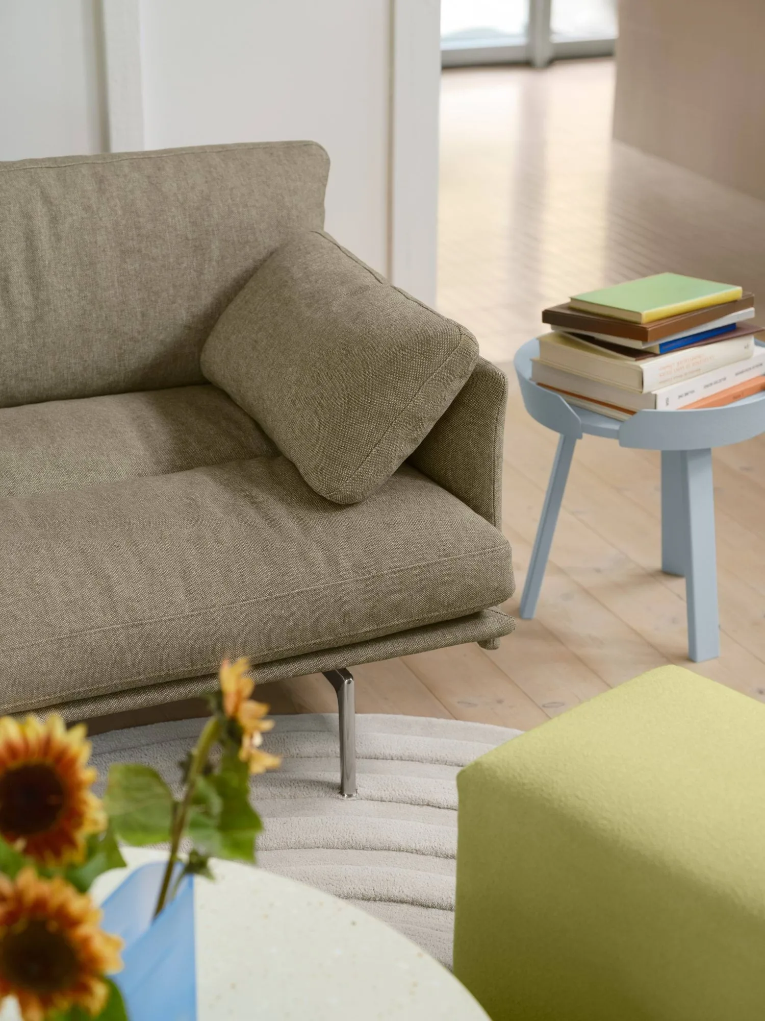 어라운드 테이블 스몰, Light-blue Muuto | 무토
