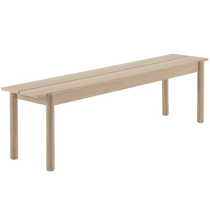 Linear 벤치, 오크 - 33.5 cm - Muuto | 무토