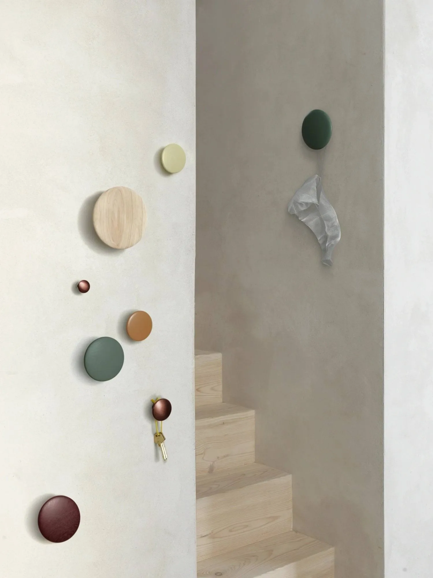 더 닷츠 후크 오크, medium 13 cm Muuto | 무토