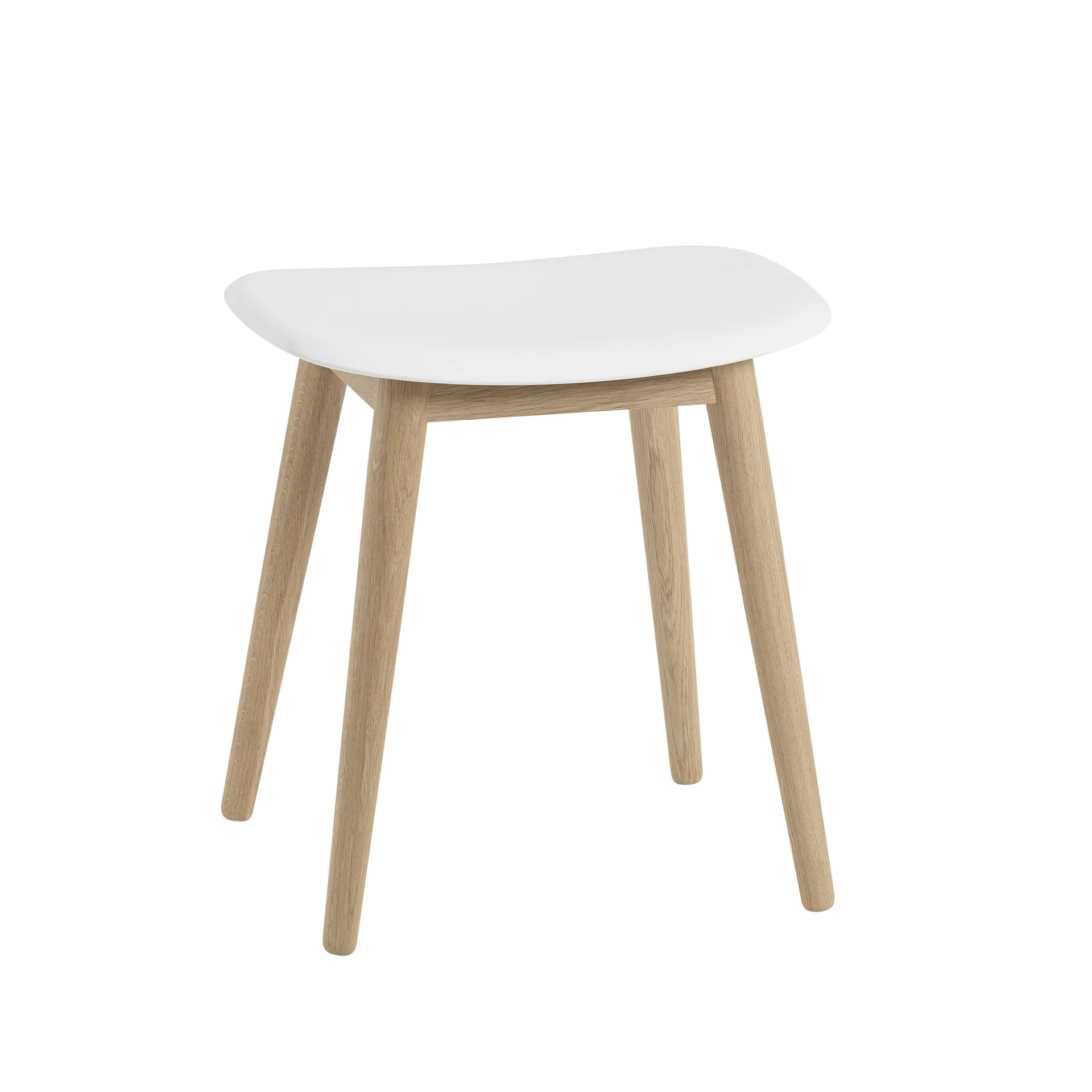 파이버 스툴, Natural white, oak legs Muuto | 무토