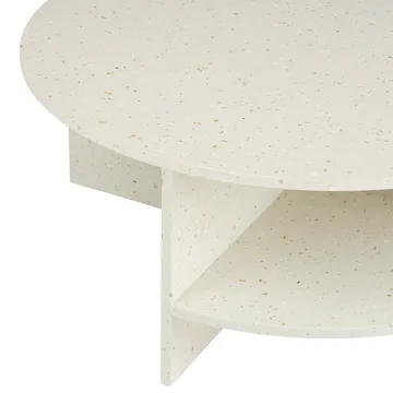 할브스 커피 테이블 - Off white-terrazzo, Ø85 cm - Muuto | 무토