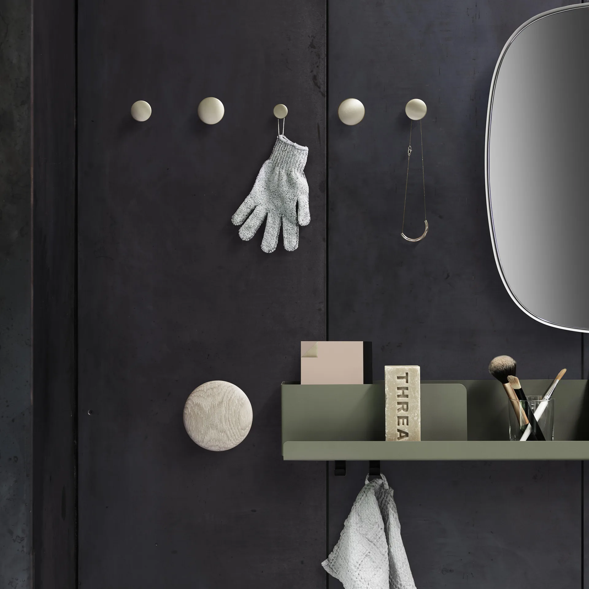 폴디드 선반 스몰, olive Muuto | 무토