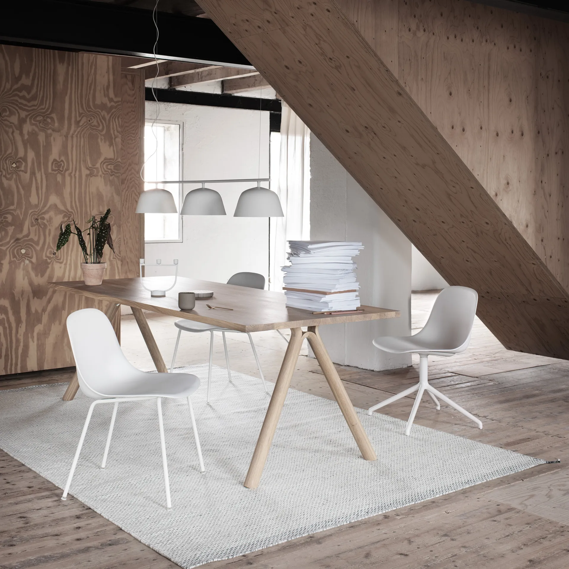 Ply 울 카페트 170x240 cm, Off-white Muuto | 무토