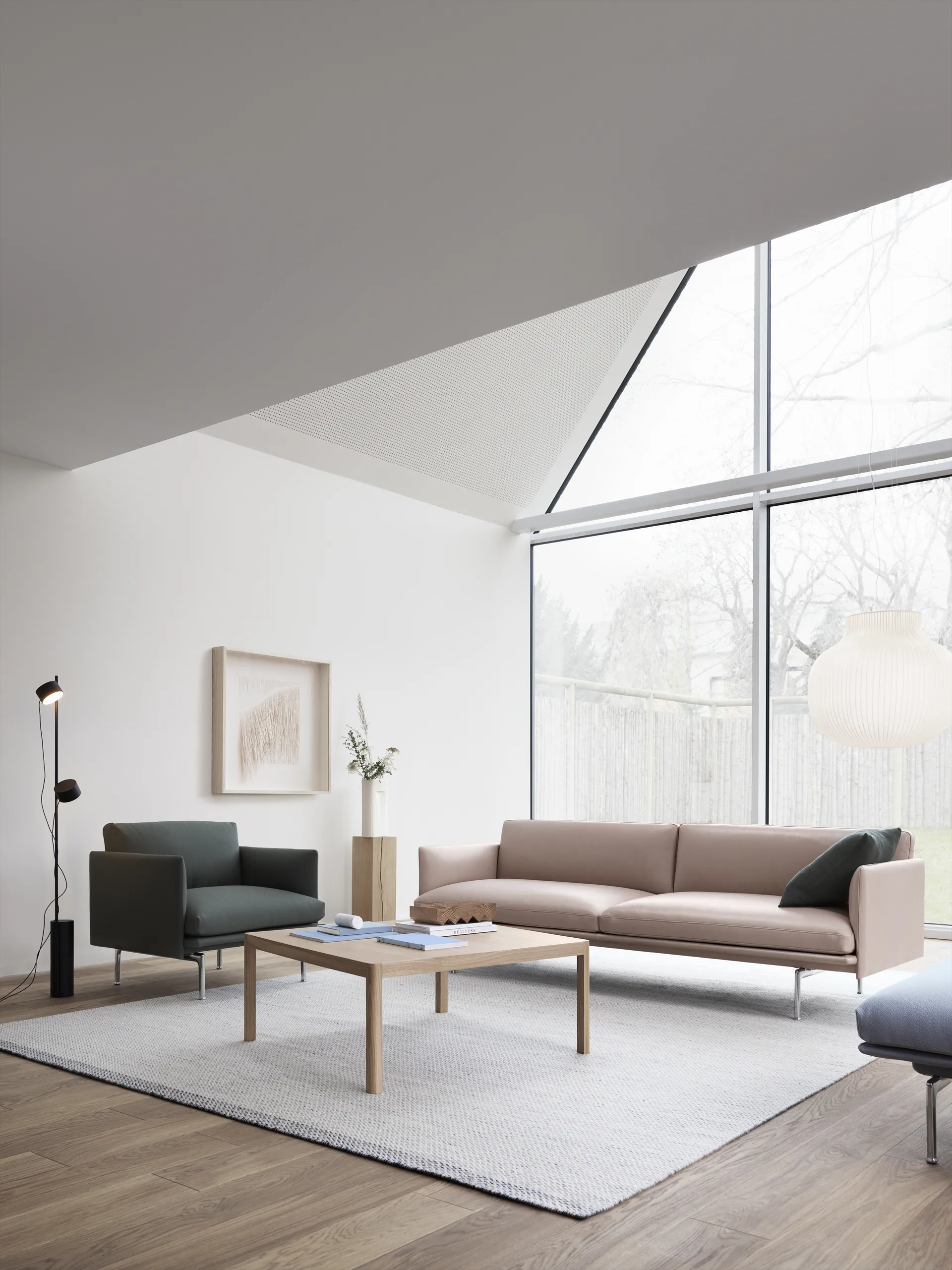 Ply 울 카페트 270x360 cm, Grey Muuto | 무토
