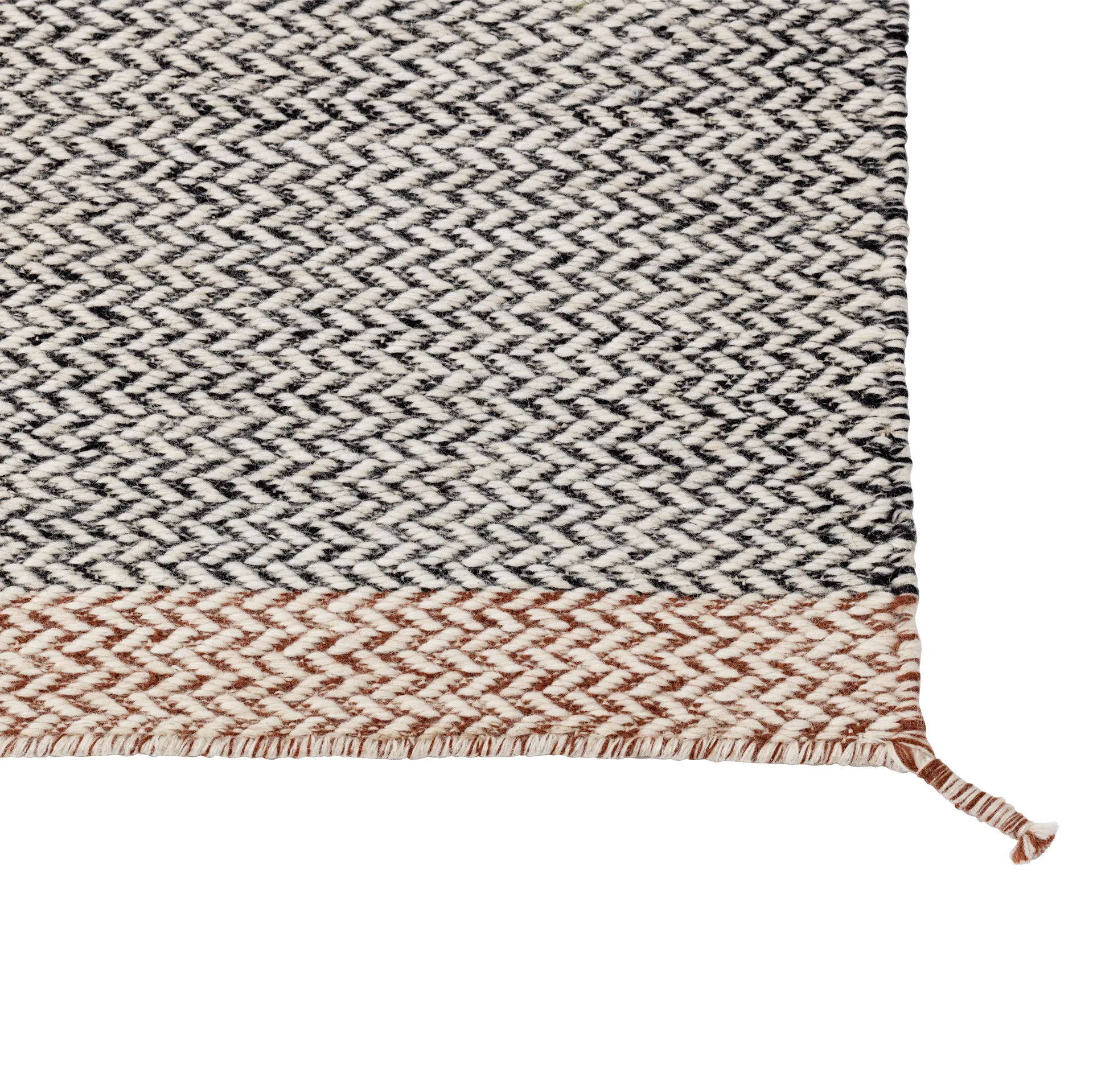Ply 울 카페트 85x140 cm, black-white Muuto | 무토