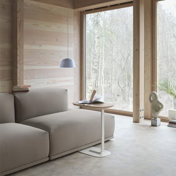 Relate 사이드 테이블 H: 73.5 cm - Oak veneer-off white - Muuto | 무토