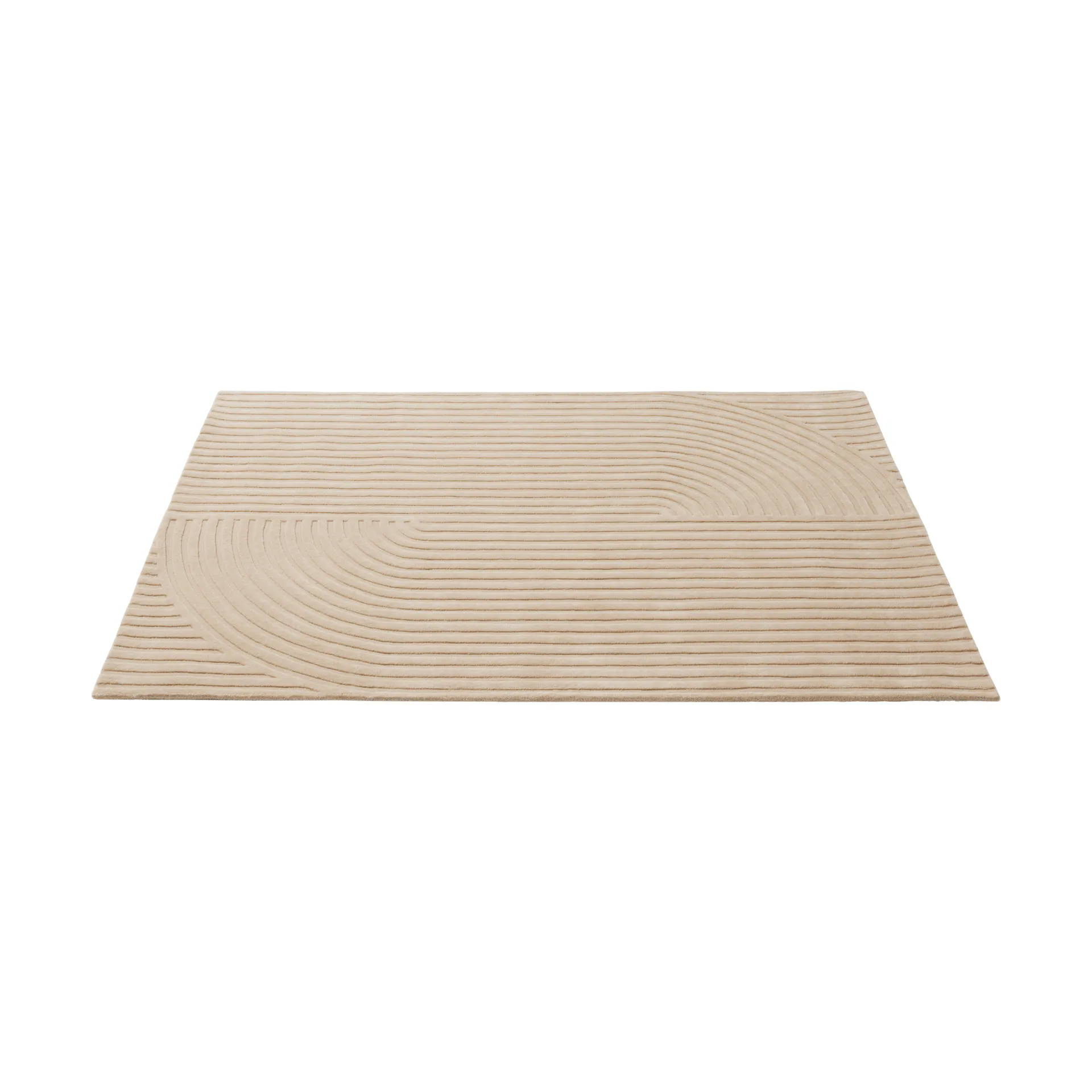 Relevo Rug Quattro 울 러그, Light rose, 170x240 cm Muuto | 무토