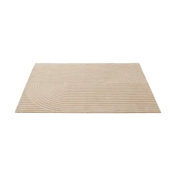 Relevo Rug Quattro 울 러그 - Light rose, 170x240 cm - Muuto | 무토