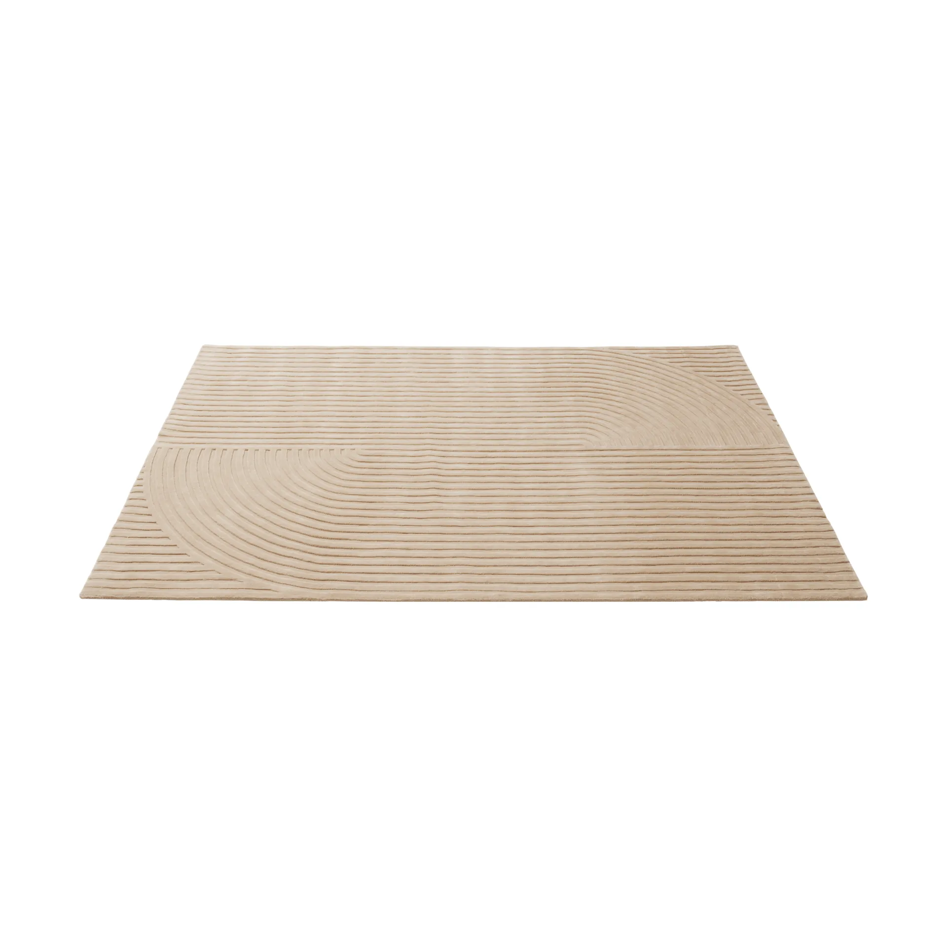 Relevo Rug Quattro 울 러그, Light rose, 200x300 cm Muuto | 무토