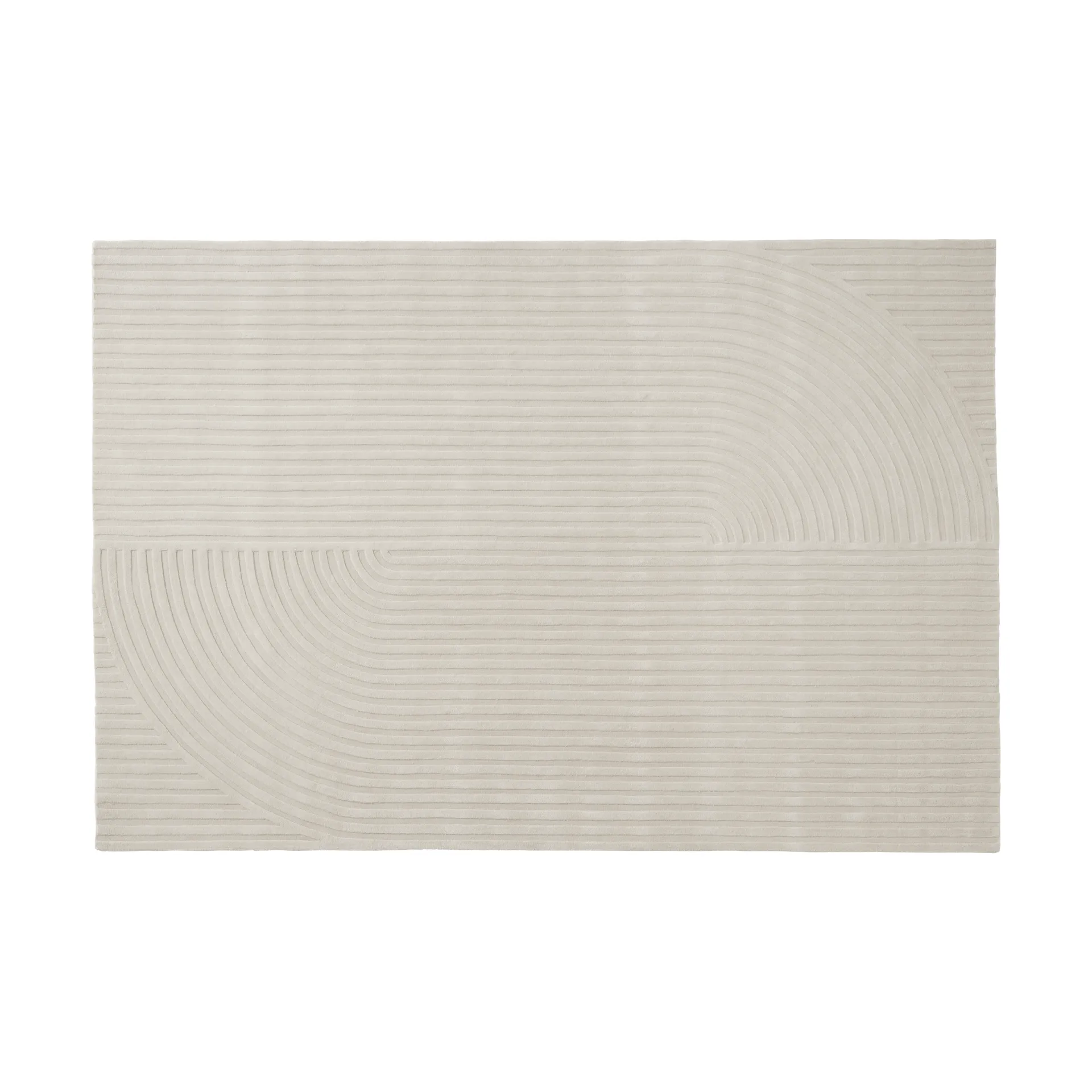 Relevo Rug Quattro 울 러그, Off white, 200x300 cm Muuto | 무토