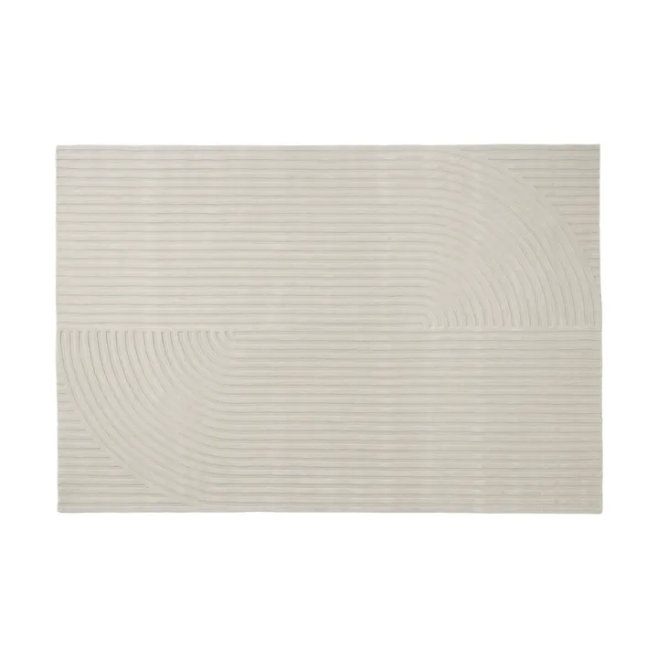Relevo Rug Quattro 울 러그 - Off white, 200x300 cm - Muuto | 무토