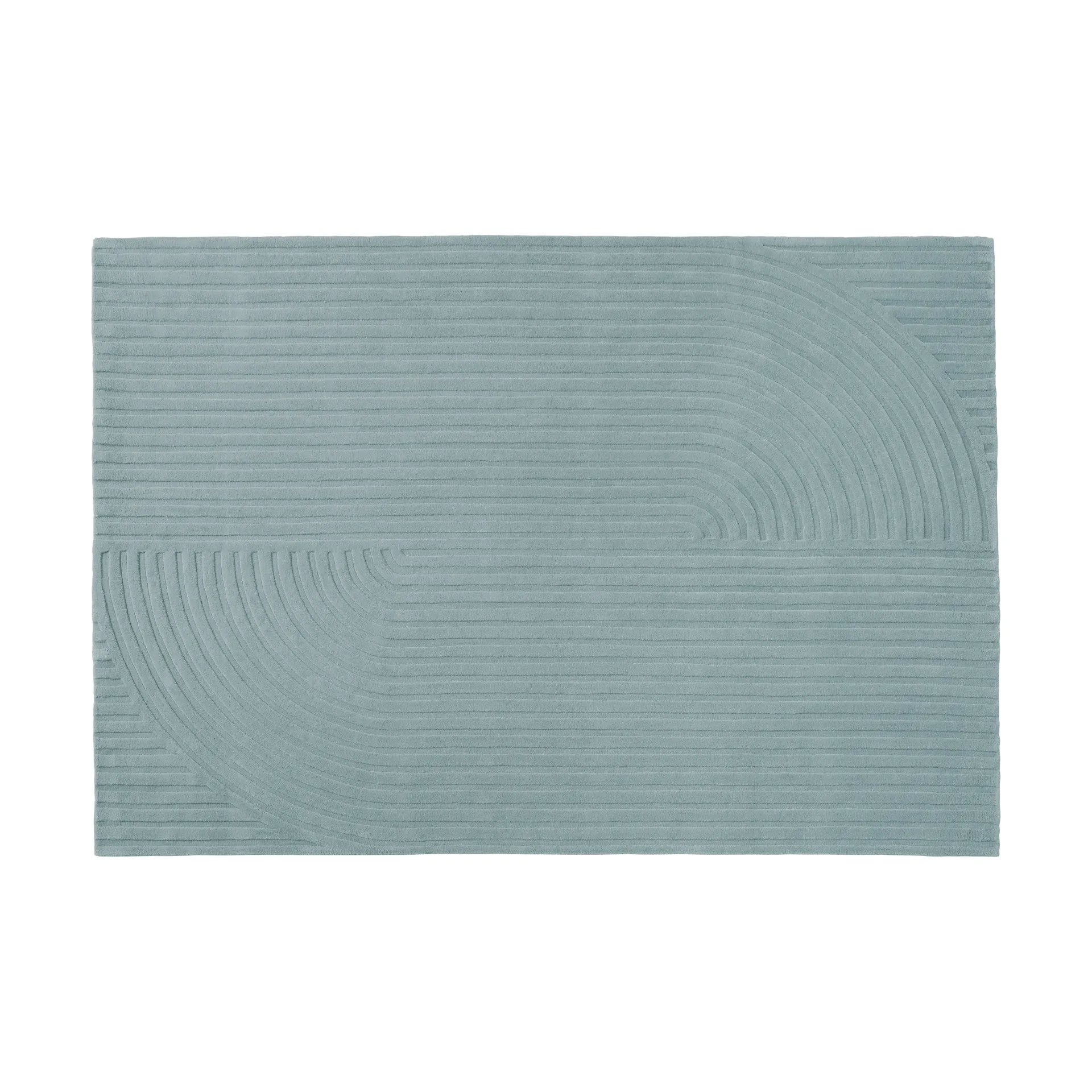 Relevo Rug Quattro 울 러그, Sage green, 170x240 cm Muuto | 무토