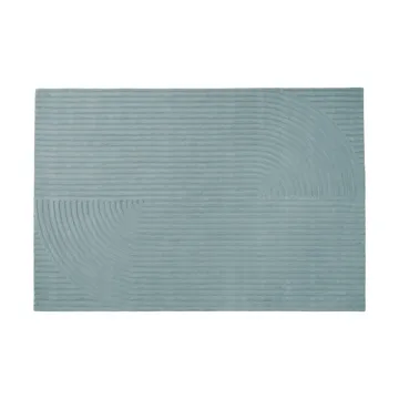 Relevo Rug Quattro 울 러그 - Sage green, 200x300 cm - Muuto | 무토