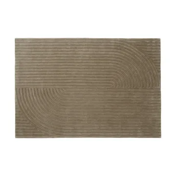 Relevo Rug Quattro 울 러그 - Taupe, 170x240 cm - Muuto | 무토