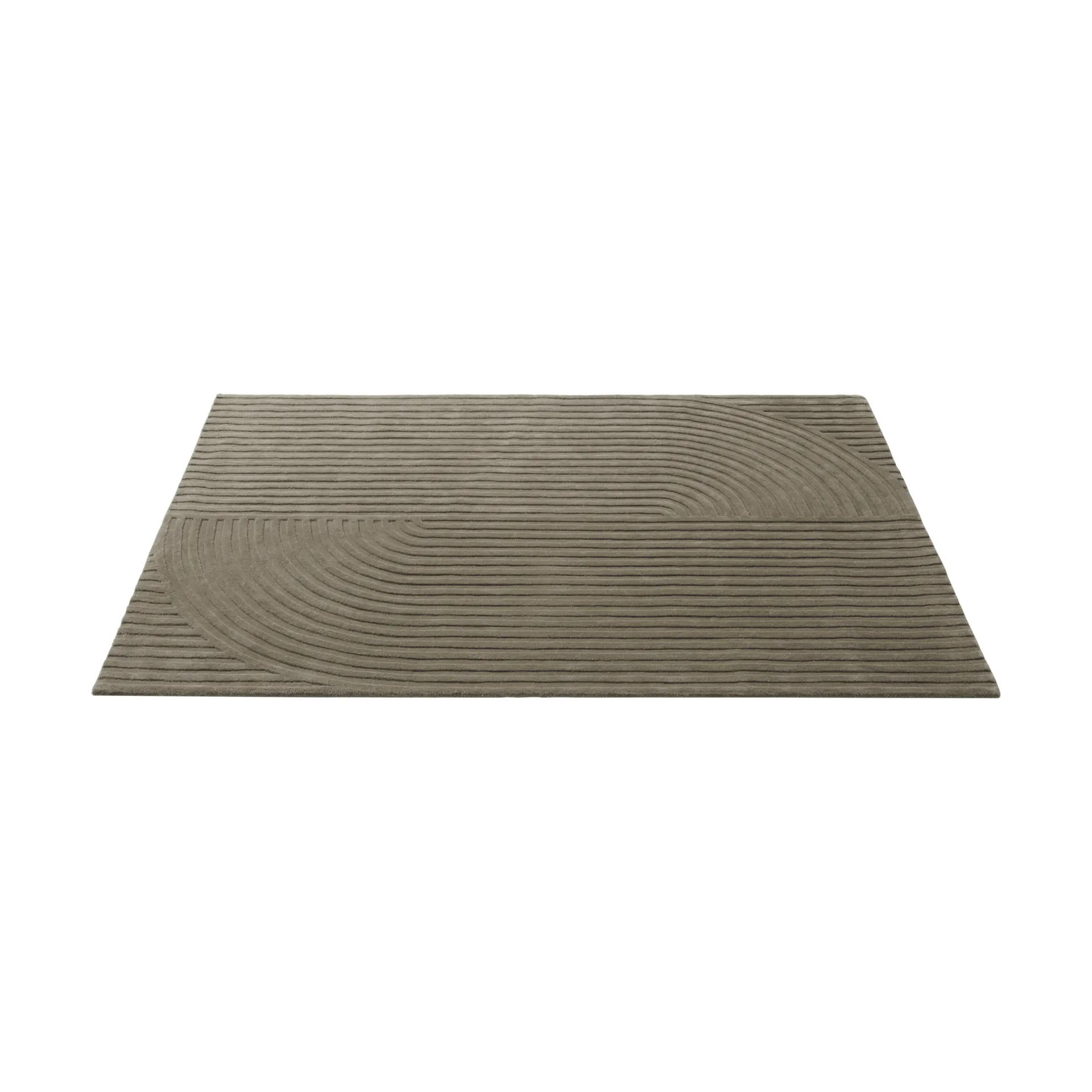 Relevo Rug Quattro 울 러그, Taupe, 170x240 cm Muuto | 무토