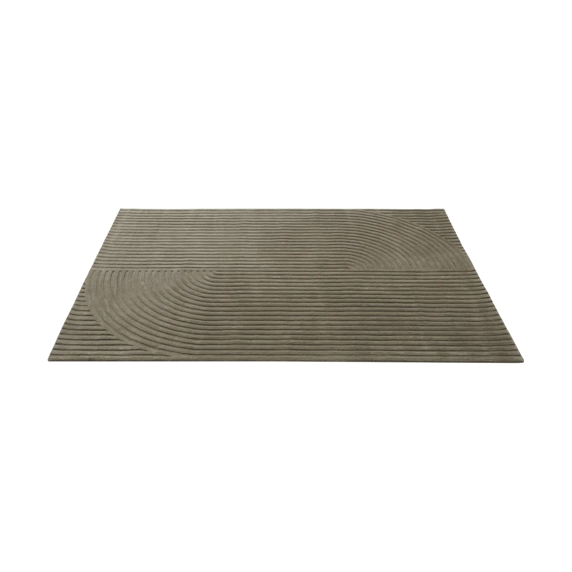 Relevo Rug Quattro 울 러그, Taupe, 200x300 cm Muuto | 무토