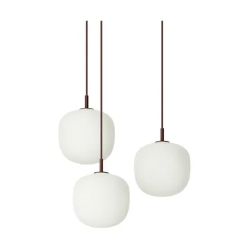 Rime Pendant Cluster 3 펜던트 조명 - Deep red, Ø18 cm - Muuto | 무토