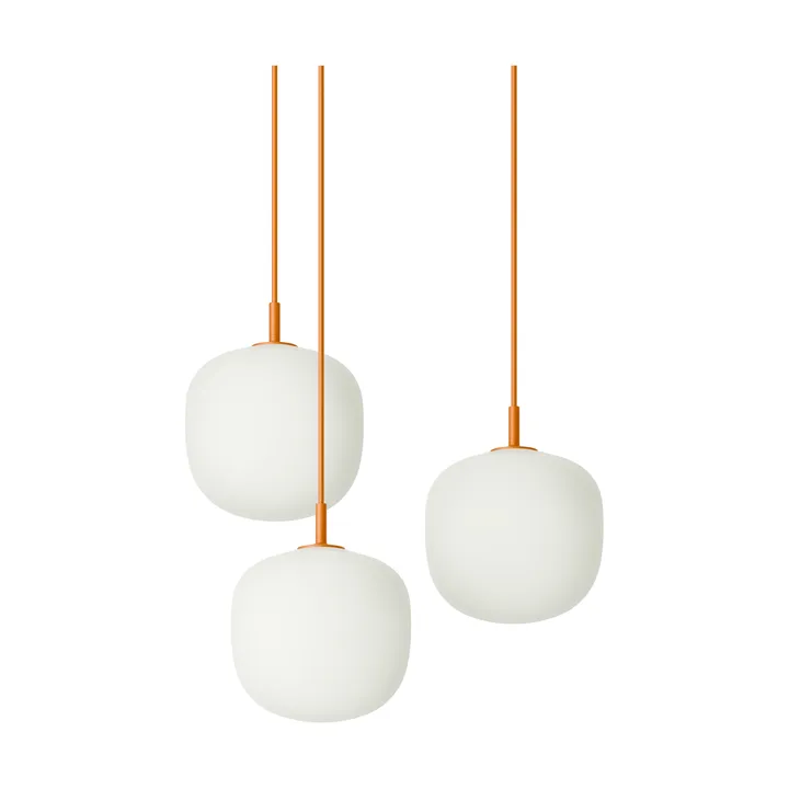 Rime Pendant Cluster 3 펜던트 조명 - Orange, Ø18 cm - Muuto | 무토