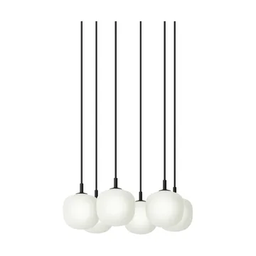 Rime Pendant Cluster 6 펜던트 조명 - Black, Ø12 cm - Muuto | 무토