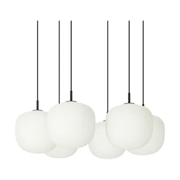 Rime Pendant Cluster 6 펜던트 조명 - Black, Ø25 cm - Muuto | 무토