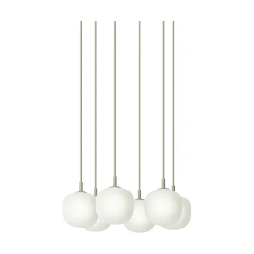 Rime Pendant Cluster 6 펜던트 조명 - Grey, Ø12 cm - Muuto | 무토