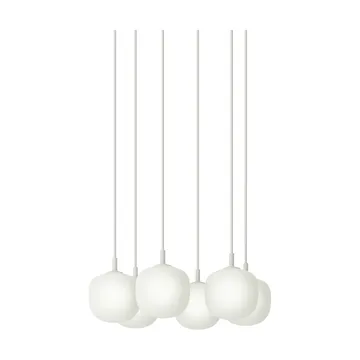 Rime Pendant Cluster 6 펜던트 조명 - White, Ø12 cm - Muuto | 무토