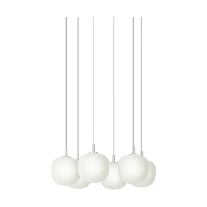 Rime Pendant Cluster 6 펜던트 조명 - White, Ø12 cm - Muuto | 무토