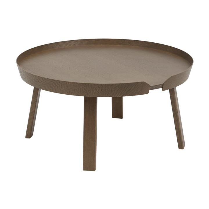 어라운드 테이블 라지 - Stained dark brown - Muuto | 무토