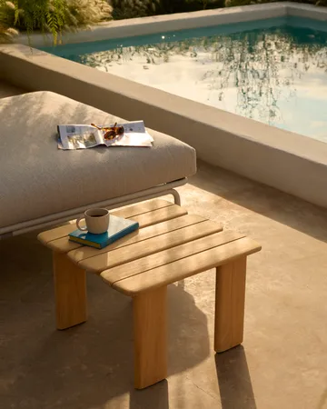 어셈블 커피 테이블 - Teak, 55x55 cm - Muuto | 무토