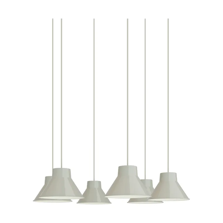 Top Pendant Cluster 6 펜던트 조명 - Grey, Ø21 cm - Muuto | 무토
