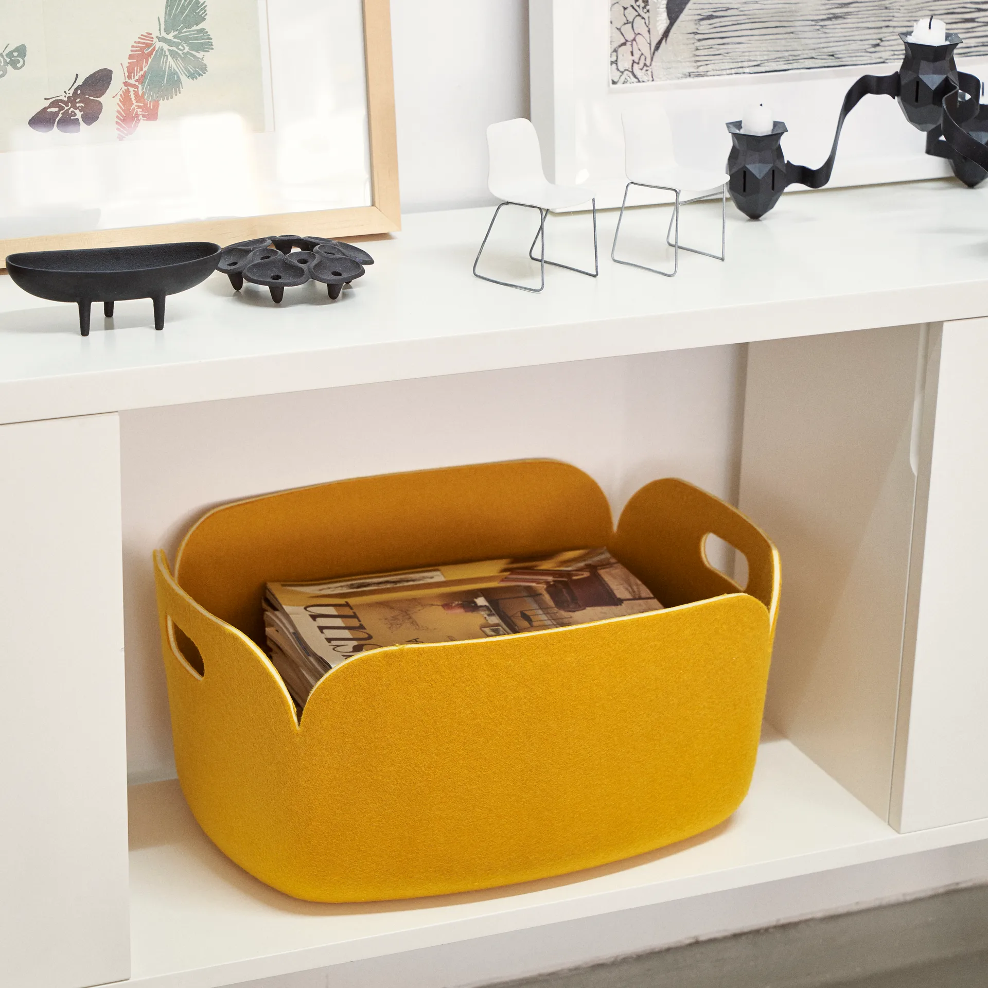 리스토어 수납 바스켓, yellow Muuto | 무토