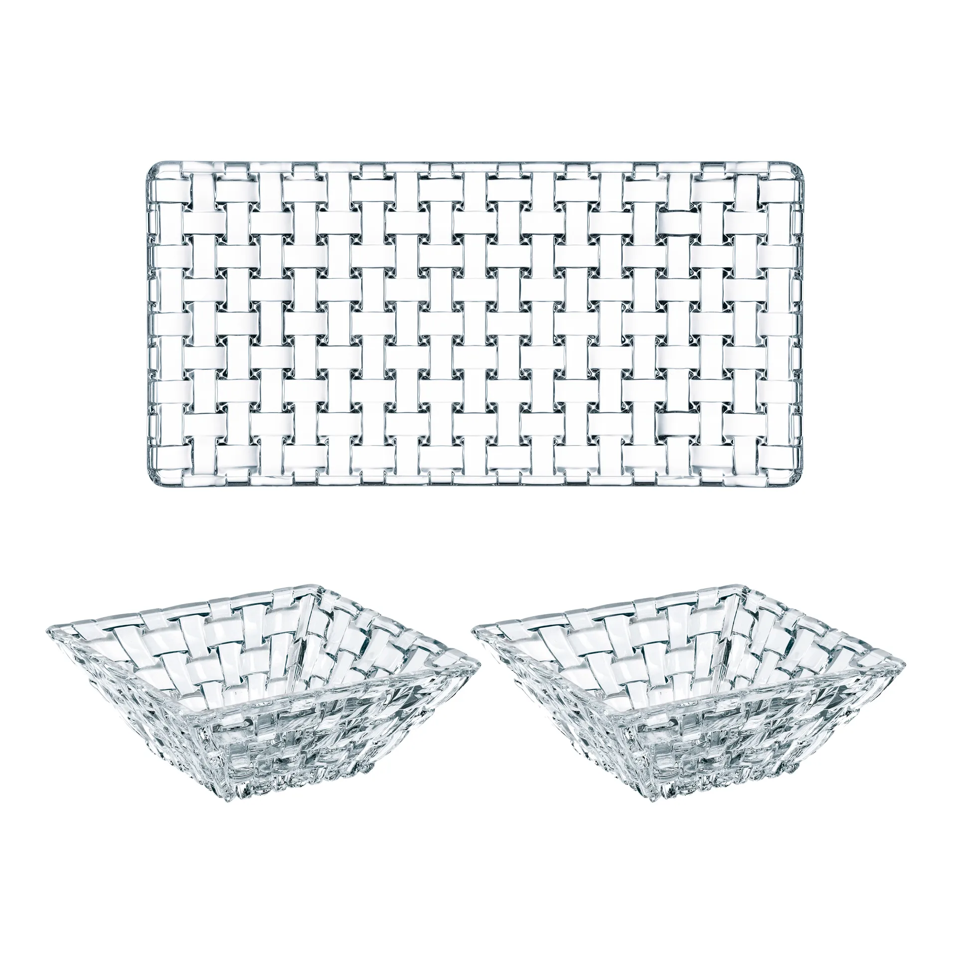 보사노바 서빙 세트 3개 세트, clear Nachtmann | 나흐트만