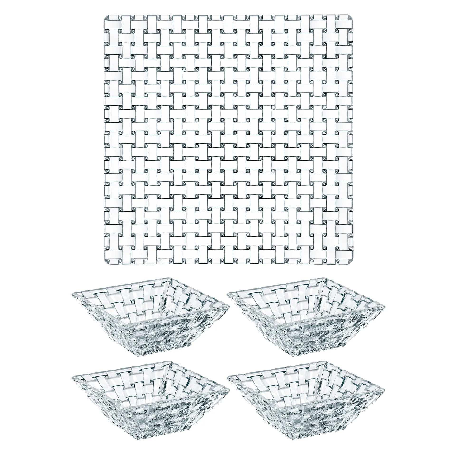 보사노바 서빙 세트 5개 세트, clear Nachtmann | 나흐트만