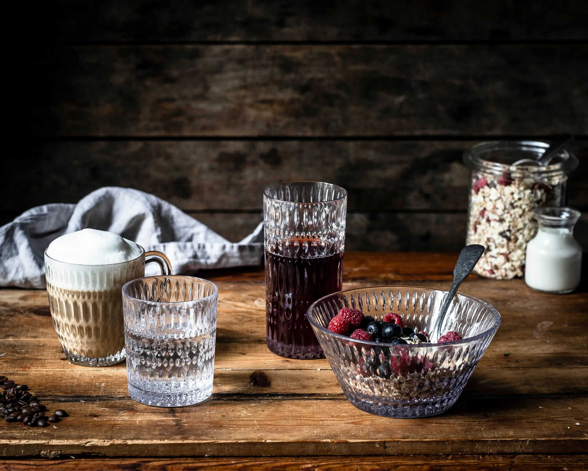 Ethno 텀블러 29.4 cl 4개 세트, Clear Nachtmann | 나흐트만