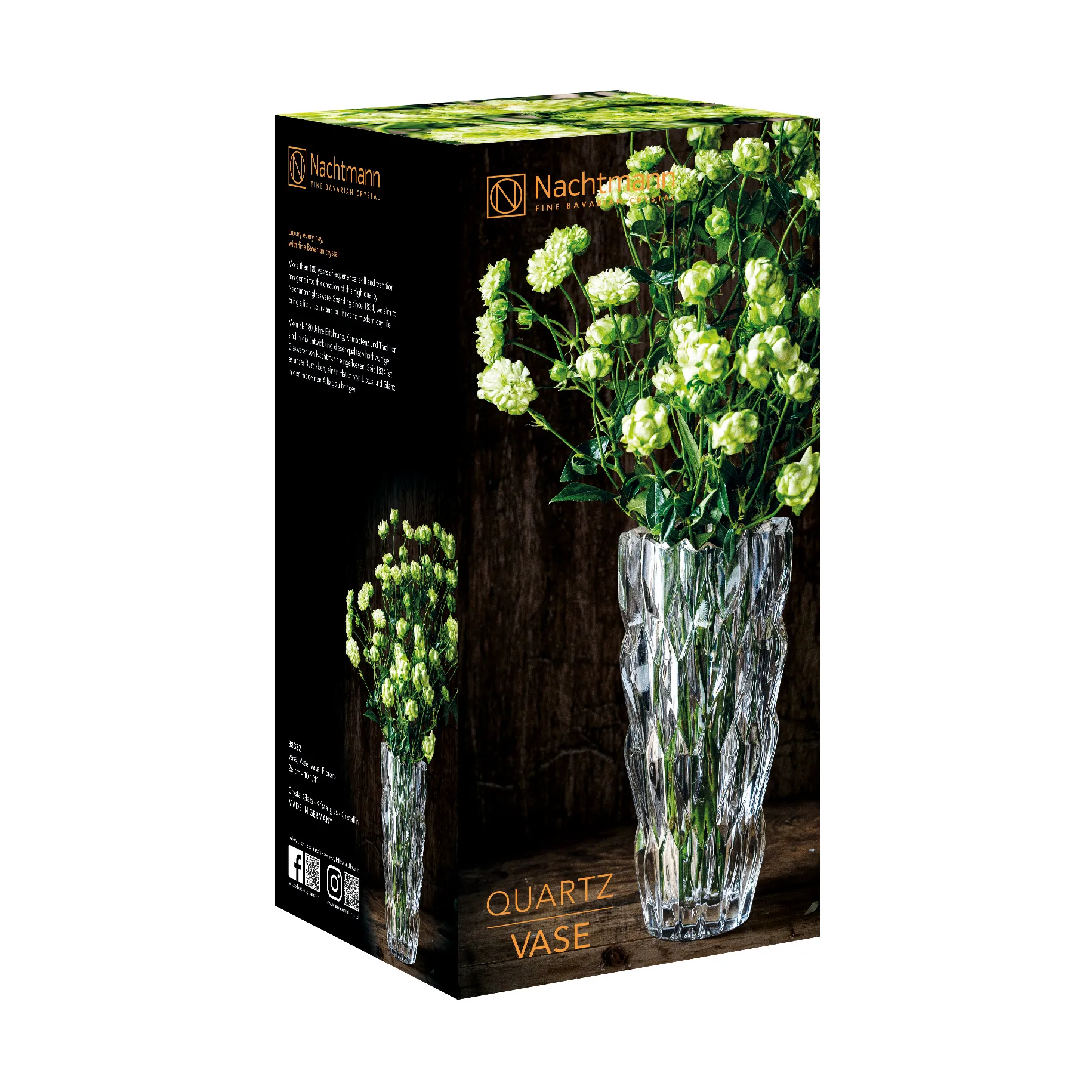 Quartz 화병 26 cm, clear Nachtmann | 나흐트만