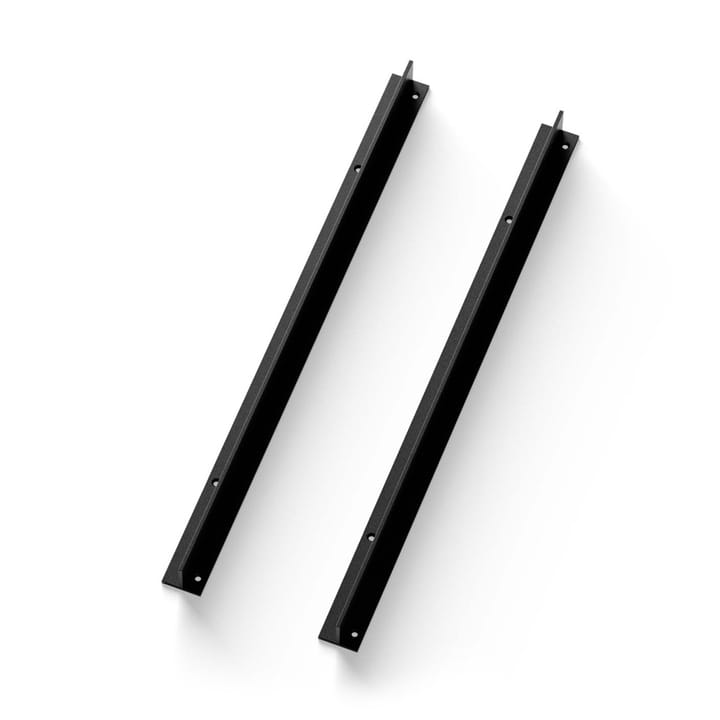 월 레일 45 cm 2개 세트 - Black - New Works | 뉴웍스