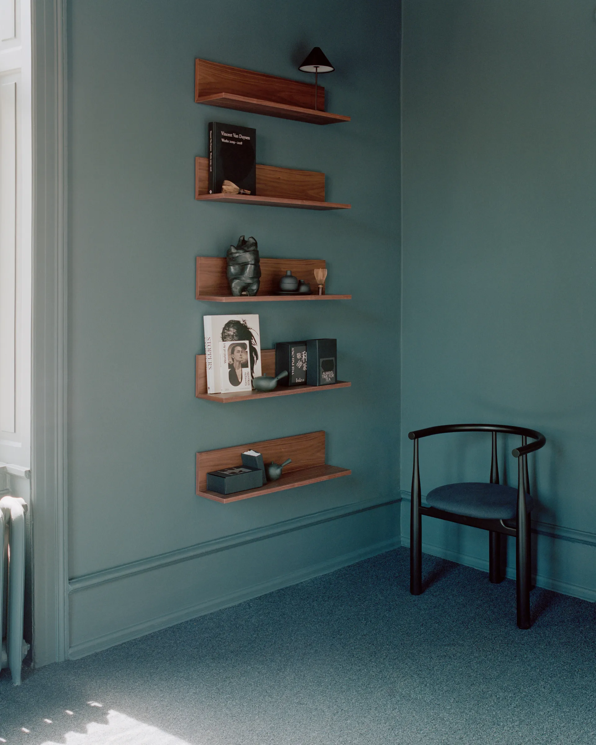 타나 벽 선반 75 cm, Walnut New Works | 뉴웍스