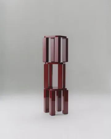아틀라스 스툴 - Burgundy - New Works | 뉴웍스