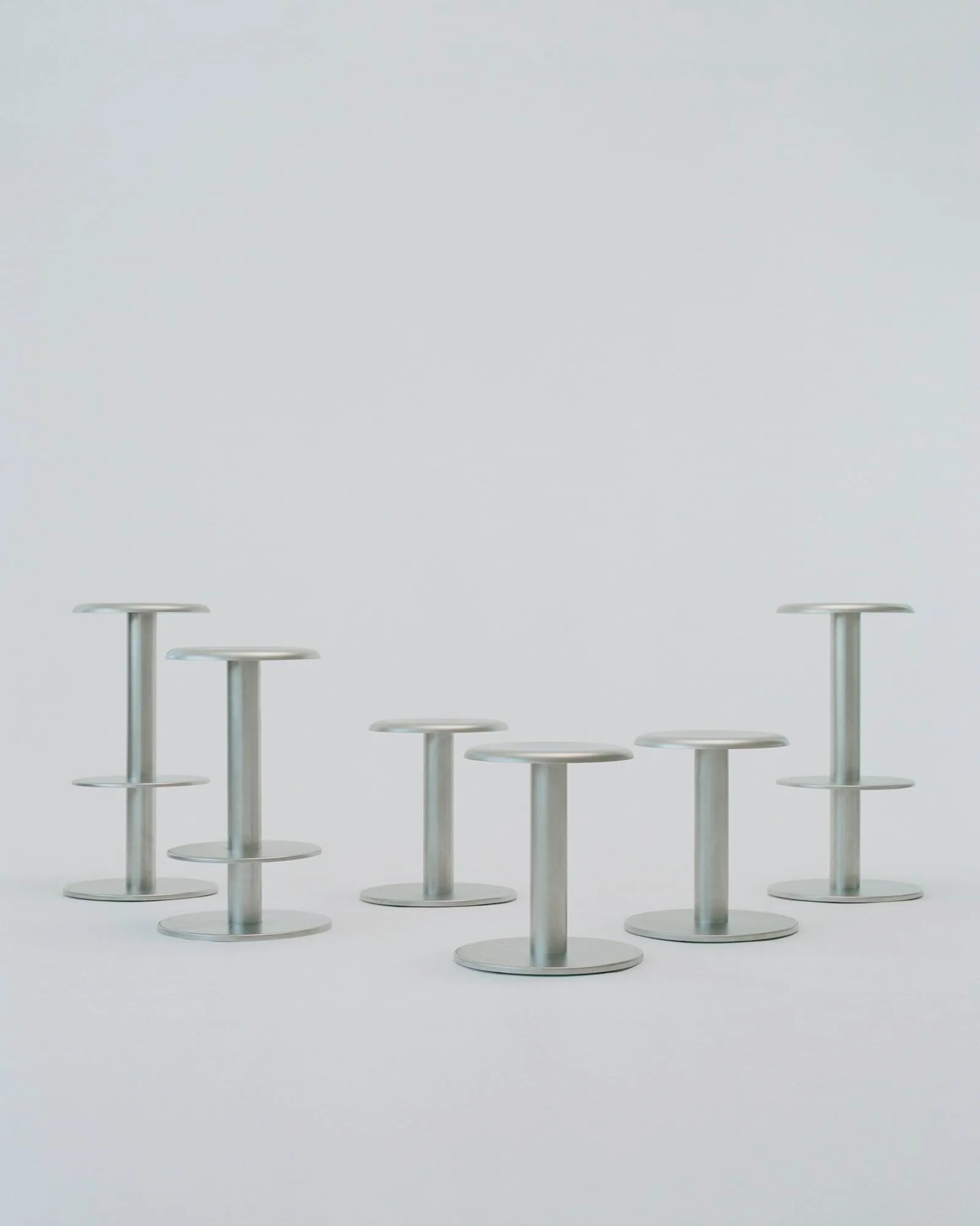 Coupe 바 스툴, Stainless steel, 76 cm New Works | 뉴웍스