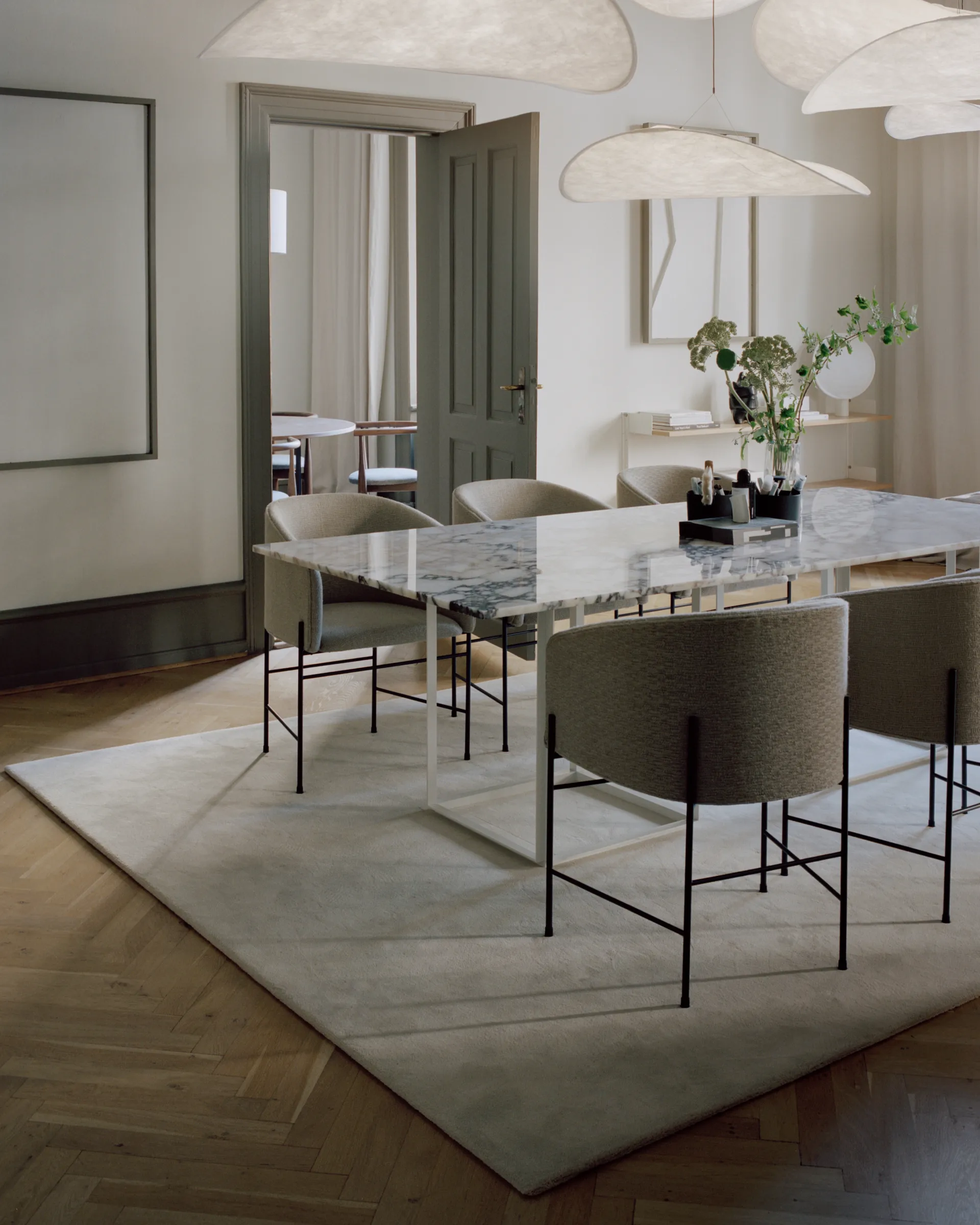 텐스 펜던트 조명, White 90cm New Works | 뉴웍스